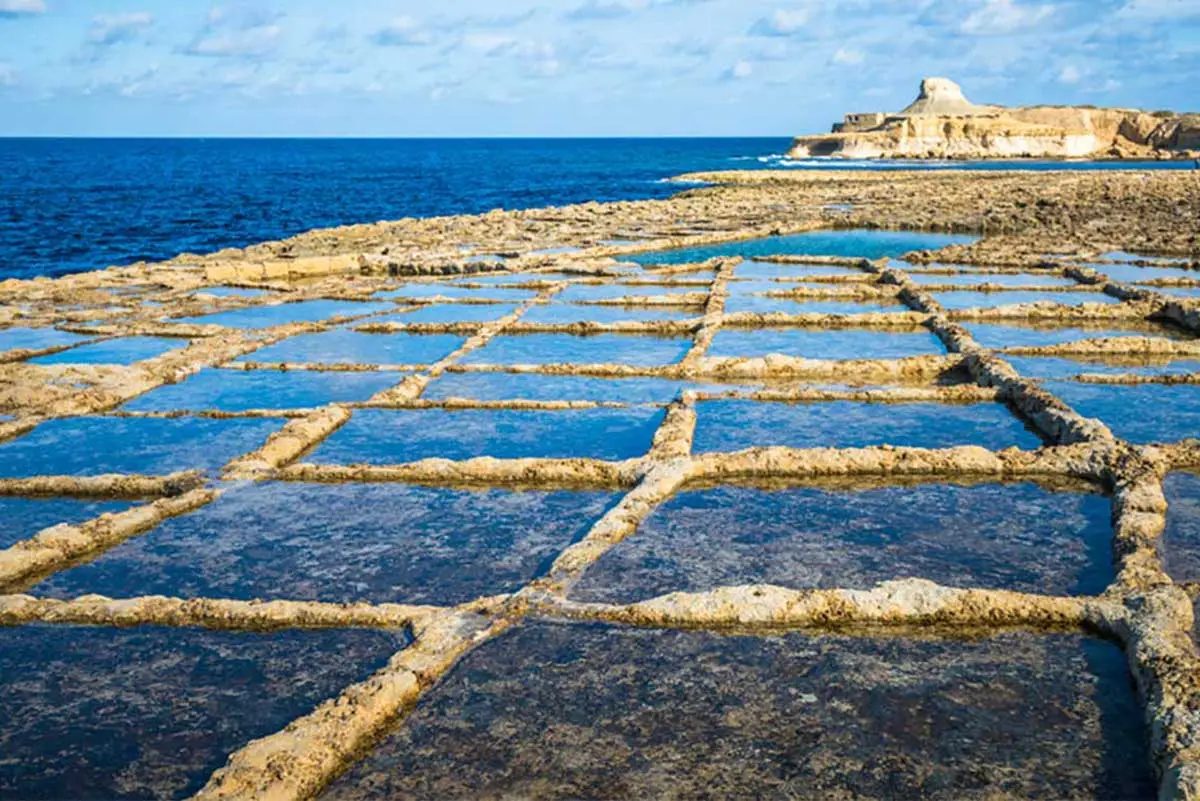 Salt Pans, a beautiful sight in Gozo